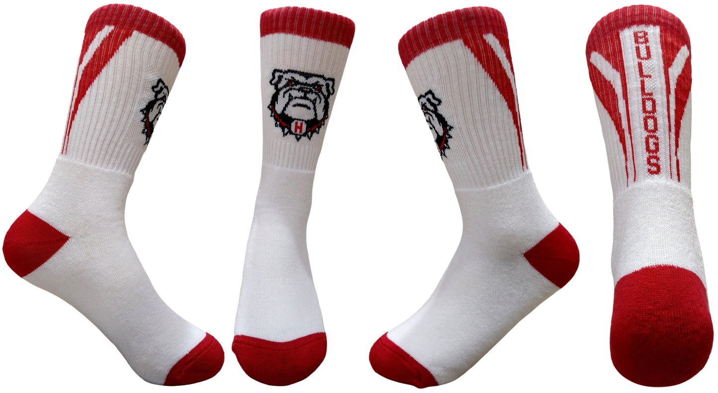 Hitchcock Bulldogs Socks