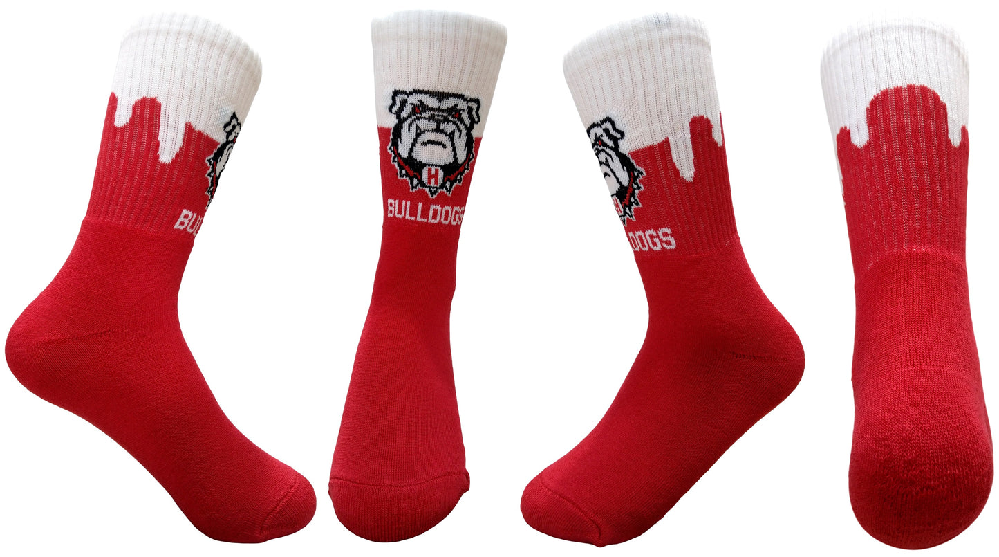 Hitchcock Bulldogs Socks
