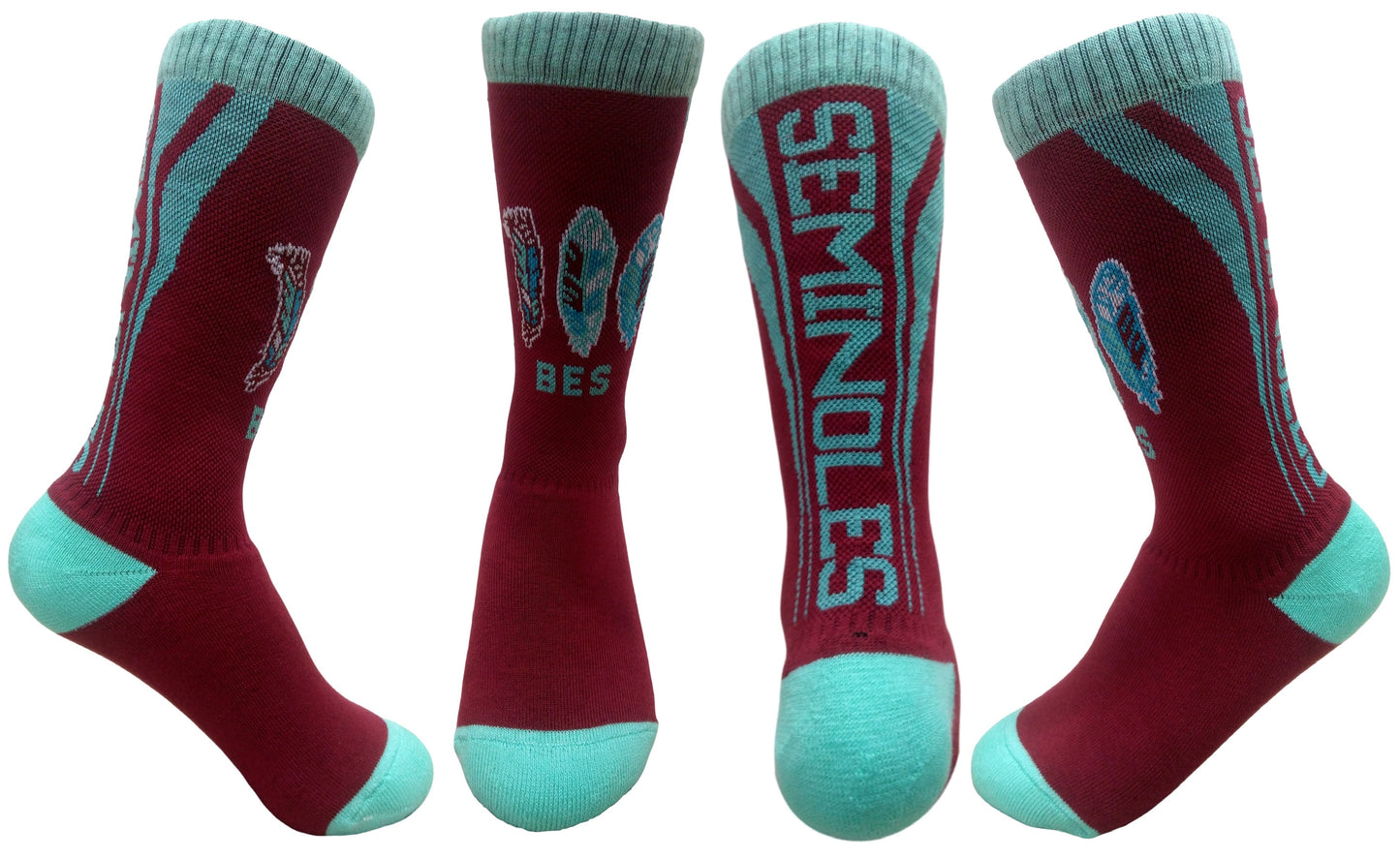 Bluewater Seminoles Socks