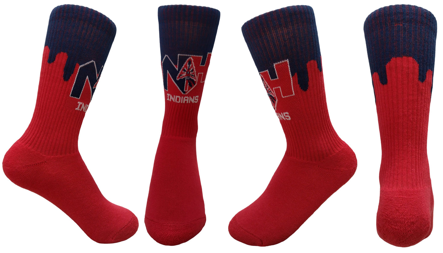 NH Indians Socks