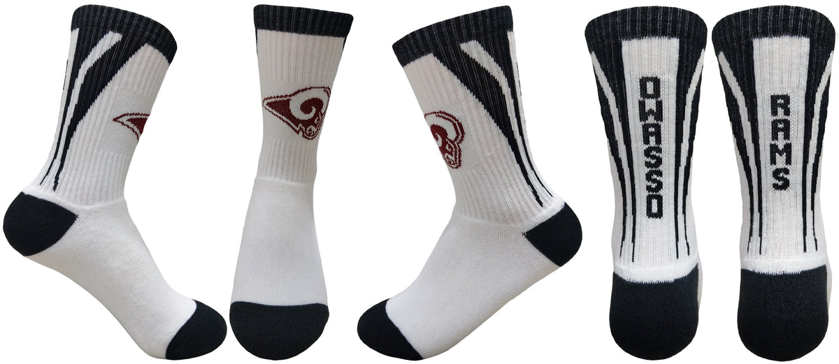 Owasso Rams Socks