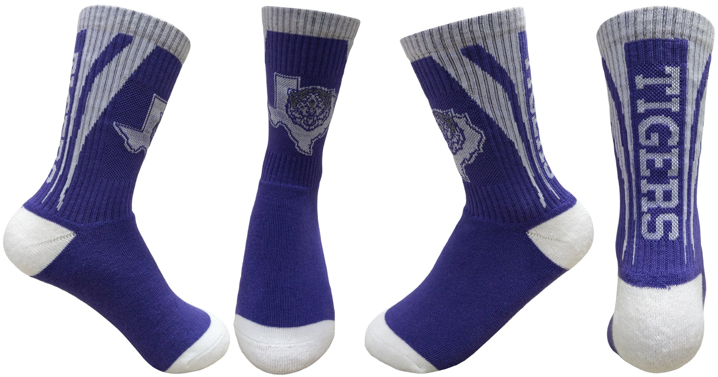 Jacksboro Tigers Socks