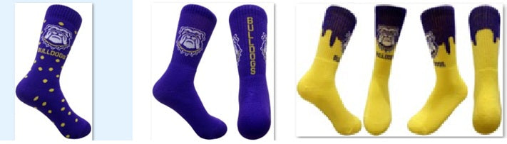 Bloom Carroll Bulldogs Socks