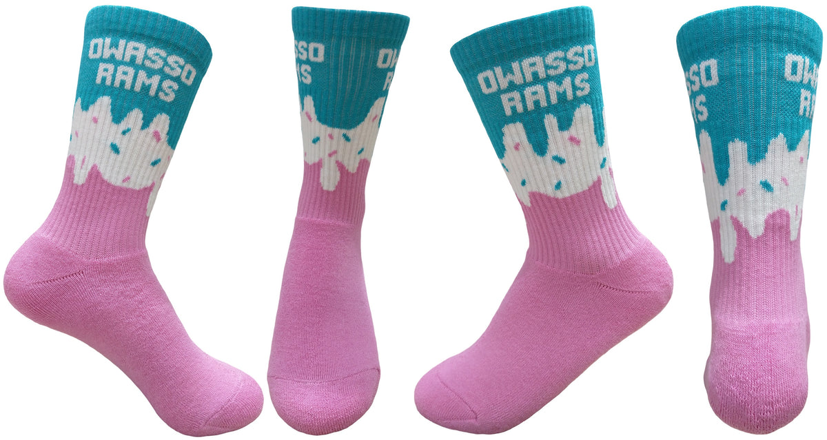 Owasso Rams Socks