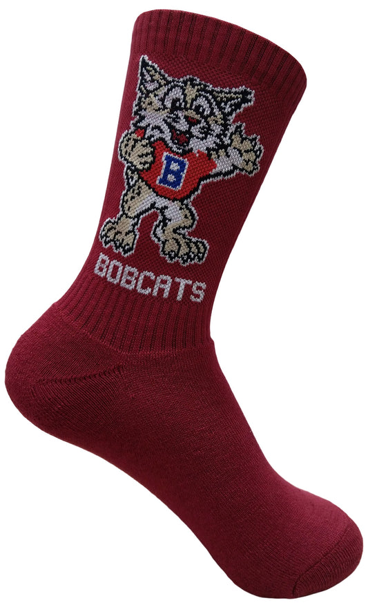 Burchett Bobcats Socks