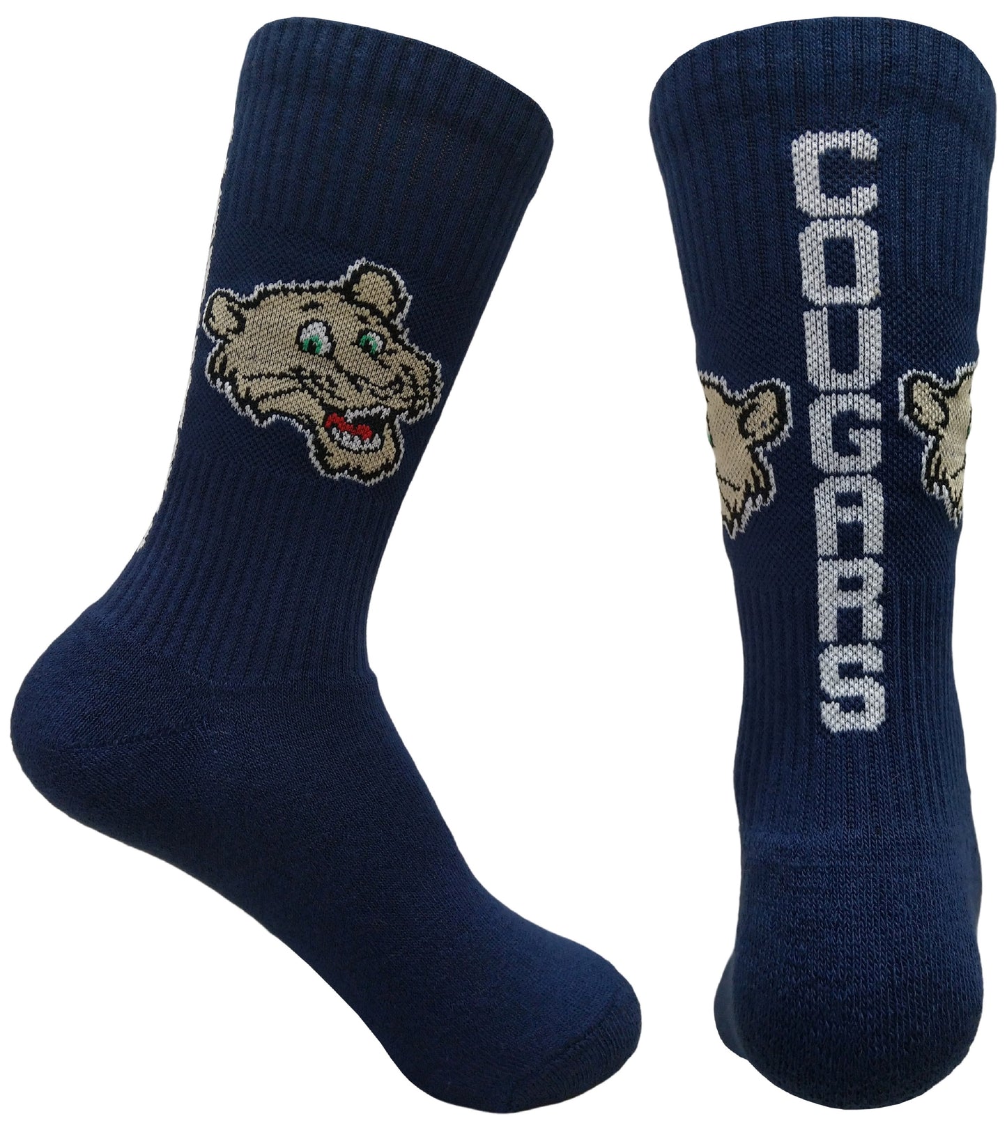 Cranberry Cougars Socks